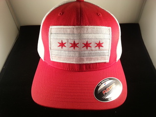 CHICAGO flag hat